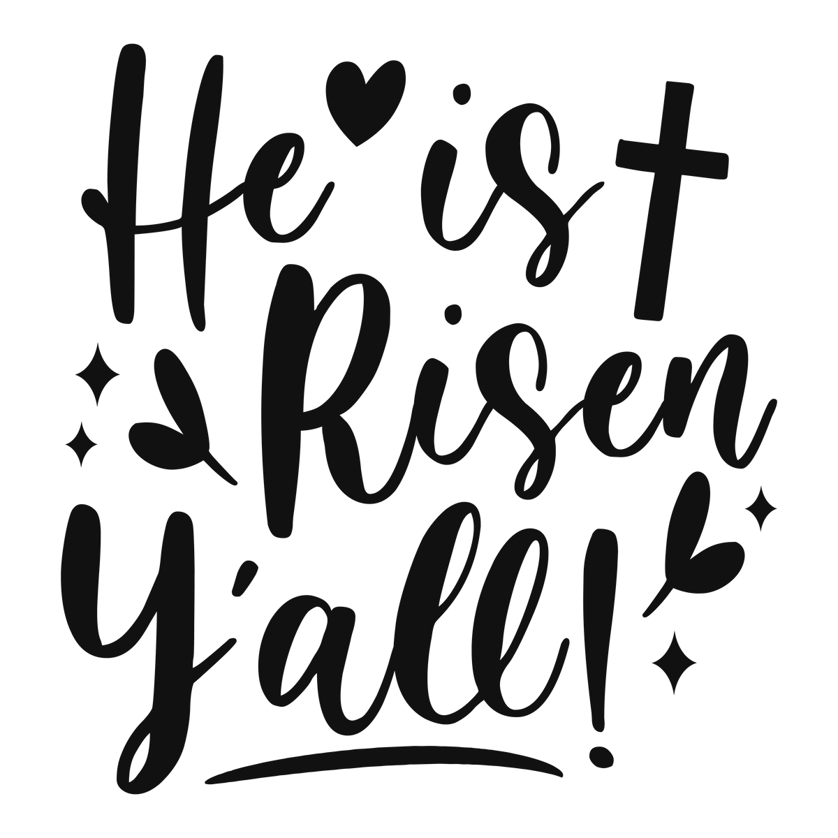 He is Risen Y'all
