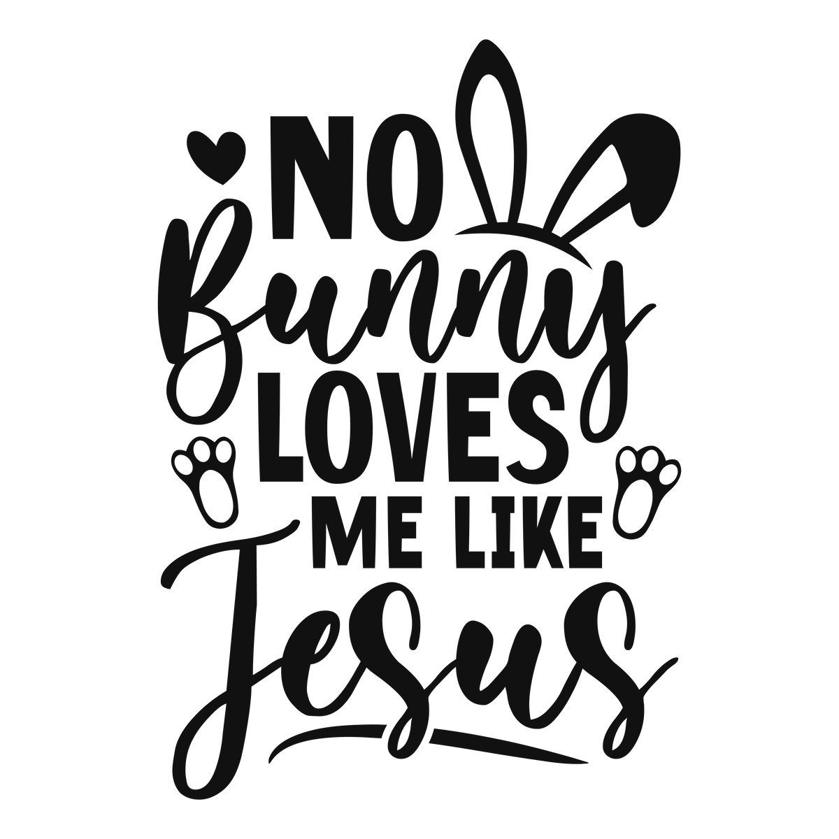 No Bunny Loves Me Like Jesus