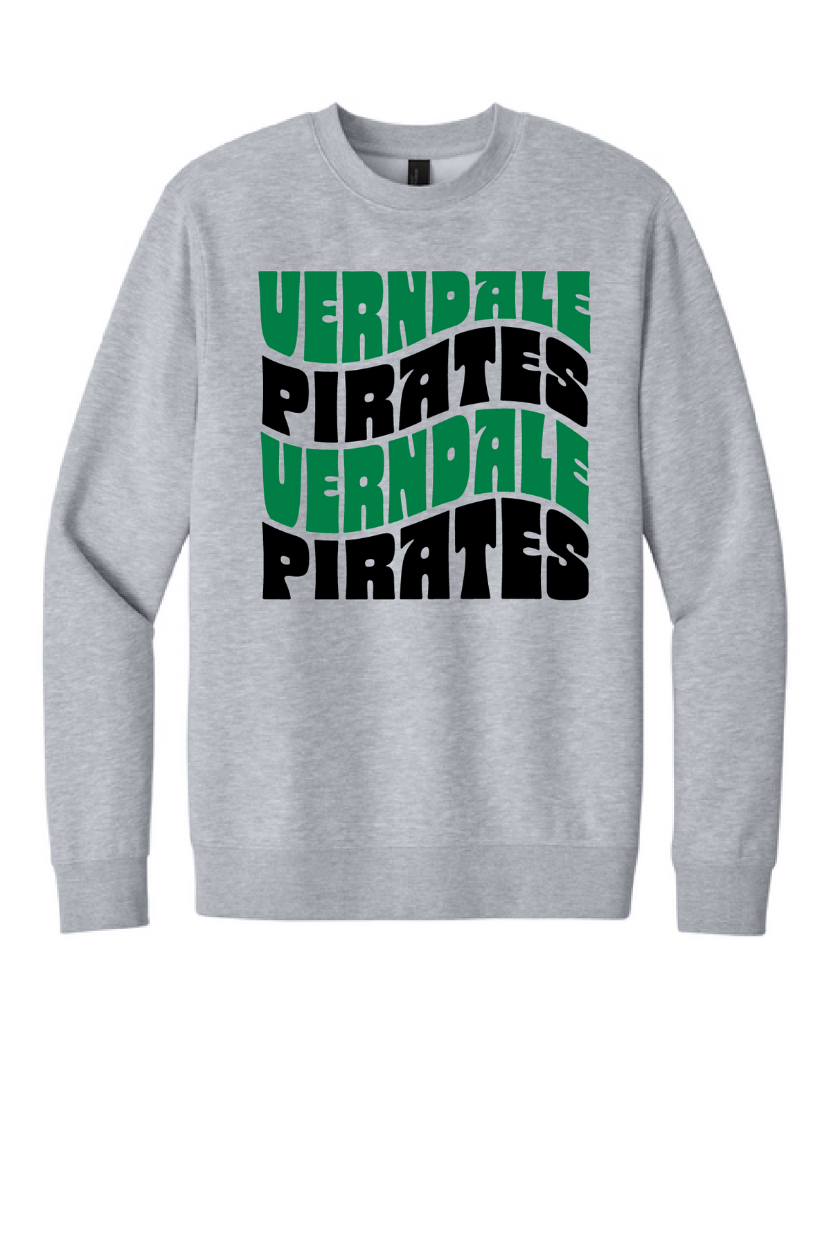 Verndale Pirates wavy shirt mockup