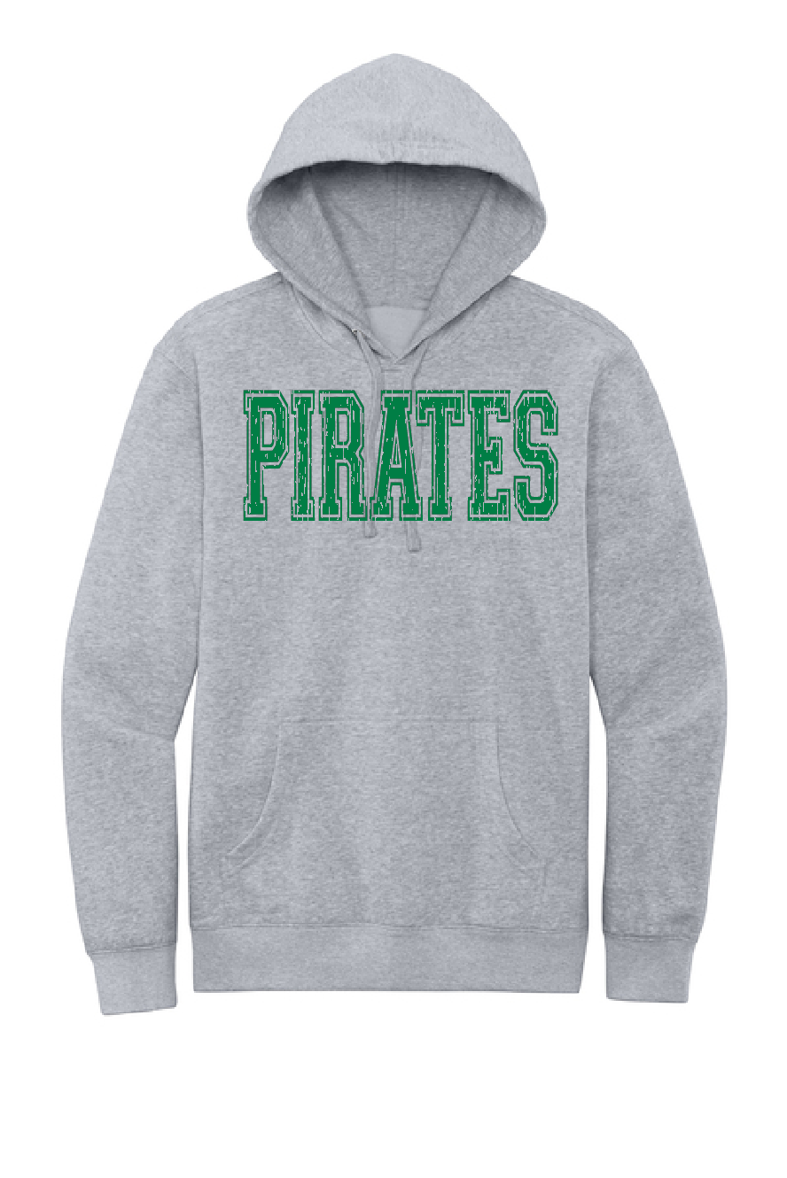 Pirates gray hoodie mockup