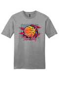 Staples-Motley Cardinals Basketball orange ball T-shirt mockup